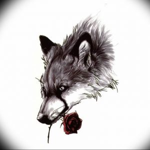Фото тату волк 20.05.2019 №281 - photo tattoo wolf - tattoo-photo.ru