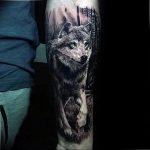 Фото тату волк 20.05.2019 №300 - photo tattoo wolf - tattoo-photo.ru