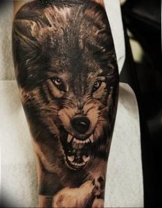 Фото тату волк 20.05.2019 №325 - photo tattoo wolf - tattoo-photo.ru