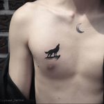Фото тату волк 20.05.2019 №349 - photo tattoo wolf - tattoo-photo.ru