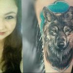Фото тату волк 20.05.2019 №373 - photo tattoo wolf - tattoo-photo.ru