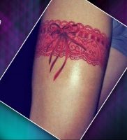 Фото тату подвязка для чулков 20.05.2019 №029 — photo tattoo garter — tattoo-photo.ru