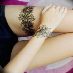 Фото тату подвязка для чулков 20.05.2019 №034 - photo tattoo garter - tattoo-photo.ru