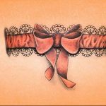 Фото тату подвязка для чулков 20.05.2019 №099 - photo tattoo garter - tattoo-photo.ru