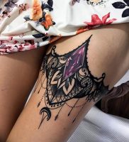 Фото тату подвязка для чулков 20.05.2019 №280 — photo tattoo garter — tattoo-photo.ru