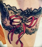 Фото тату подвязка для чулков 20.05.2019 №281 — photo tattoo garter — tattoo-photo.ru