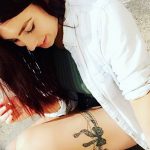 Фото тату подвязка для чулков 20.05.2019 №321 - photo tattoo garter - tattoo-photo.ru