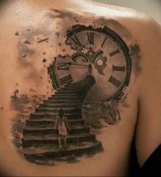 Фото тату часы 20.05.2019 №036 — photo tattoo watch — tattoo-photo.ru
