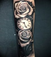 Фото тату часы 20.05.2019 №216 — photo tattoo watch — tattoo-photo.ru