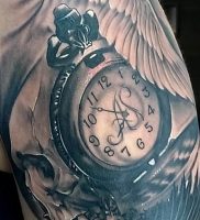 Фото тату часы 20.05.2019 №220 — photo tattoo watch — tattoo-photo.ru