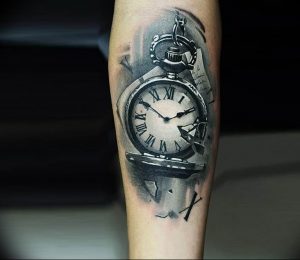 Фото тату часы 20.05.2019 №239 - photo tattoo watch - tattoo-photo.ru