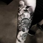 Фото тату часы 20.05.2019 №283 - photo tattoo watch - tattoo-photo.ru