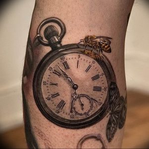 Фото тату часы 20.05.2019 №308 - photo tattoo watch - tattoo-photo.ru