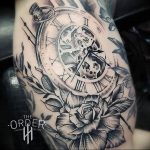 Фото тату часы 20.05.2019 №315 - photo tattoo watch - tattoo-photo.ru