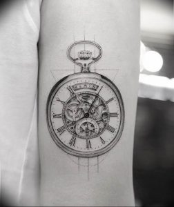 Фото тату часы 20.05.2019 №355 - photo tattoo watch - tattoo-photo.ru