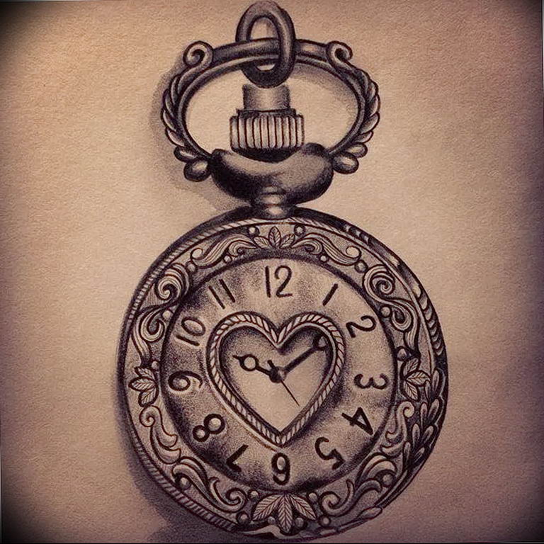 Фото тату часы 20.05.2019 № 395 - photo tattoo watch - tattoo-photo.ru.