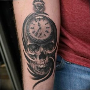 Фото тату часы 20.05.2019 №469 - photo tattoo watch - tattoo-photo.ru