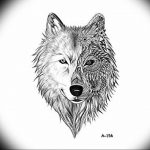 Фото тату волк 20.05.2019 №016 - photo tattoo wolf - tattoo-photo.ru