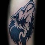 Фото тату волк 20.05.2019 №040 - photo tattoo wolf - tattoo-photo.ru