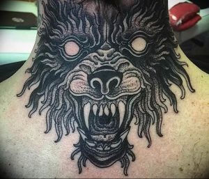 Фото тату волк 20.05.2019 №042 - photo tattoo wolf - tattoo-photo.ru