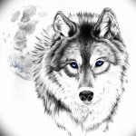 Фото тату волк 20.05.2019 №063 - photo tattoo wolf - tattoo-photo.ru