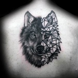 Фото тату волк 20.05.2019 №072 - photo tattoo wolf - tattoo-photo.ru
