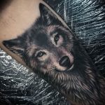 Фото тату волк 20.05.2019 №076 - photo tattoo wolf - tattoo-photo.ru