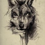 Фото тату волк 20.05.2019 №085 - photo tattoo wolf - tattoo-photo.ru