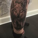 Фото тату волк 20.05.2019 №106 - photo tattoo wolf - tattoo-photo.ru
