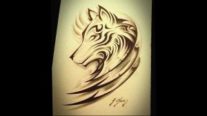 Фото тату волк 20.05.2019 №123 - photo tattoo wolf - tattoo-photo.ru