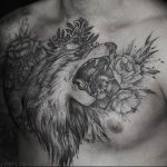 Фото тату волк 20.05.2019 №126 - photo tattoo wolf - tattoo-photo.ru