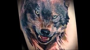 Фото тату волк 20.05.2019 №131 - photo tattoo wolf - tattoo-photo.ru