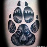 Фото тату волк 20.05.2019 №149 - photo tattoo wolf - tattoo-photo.ru