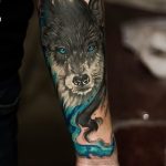 Фото тату волк 20.05.2019 №152 - photo tattoo wolf - tattoo-photo.ru