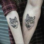 Фото тату волк 20.05.2019 №159 - photo tattoo wolf - tattoo-photo.ru