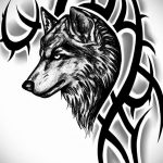 Фото тату волк 20.05.2019 №174 - photo tattoo wolf - tattoo-photo.ru