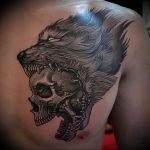 Фото тату волк 20.05.2019 №176 - photo tattoo wolf - tattoo-photo.ru