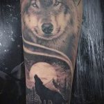 Фото тату волк 20.05.2019 №178 - photo tattoo wolf - tattoo-photo.ru
