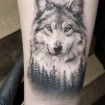 Фото тату волк 20.05.2019 №186 - photo tattoo wolf - tattoo-photo.ru