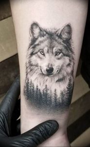 Фото тату волк 20.05.2019 №186 - photo tattoo wolf - tattoo-photo.ru