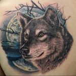 Фото тату волк 20.05.2019 №202 - photo tattoo wolf - tattoo-photo.ru