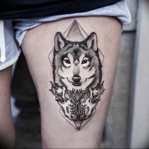 Фото тату волк 20.05.2019 №204 - photo tattoo wolf - tattoo-photo.ru