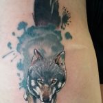 Фото тату волк 20.05.2019 №234 - photo tattoo wolf - tattoo-photo.ru