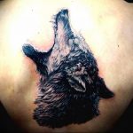 Фото тату волк 20.05.2019 №239 - photo tattoo wolf - tattoo-photo.ru