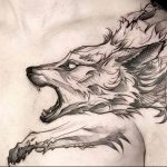 Фото тату волк 20.05.2019 №245 - photo tattoo wolf - tattoo-photo.ru