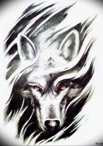 Фото тату волк 20.05.2019 №254 - photo tattoo wolf - tattoo-photo.ru