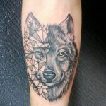 Фото тату волк 20.05.2019 №256 - photo tattoo wolf - tattoo-photo.ru