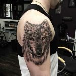 Фото тату волк 20.05.2019 №269 - photo tattoo wolf - tattoo-photo.ru