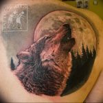 Фото тату волк 20.05.2019 №279 - photo tattoo wolf - tattoo-photo.ru
