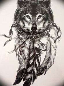 Фото тату волк 20.05.2019 №280 - photo tattoo wolf - tattoo-photo.ru
